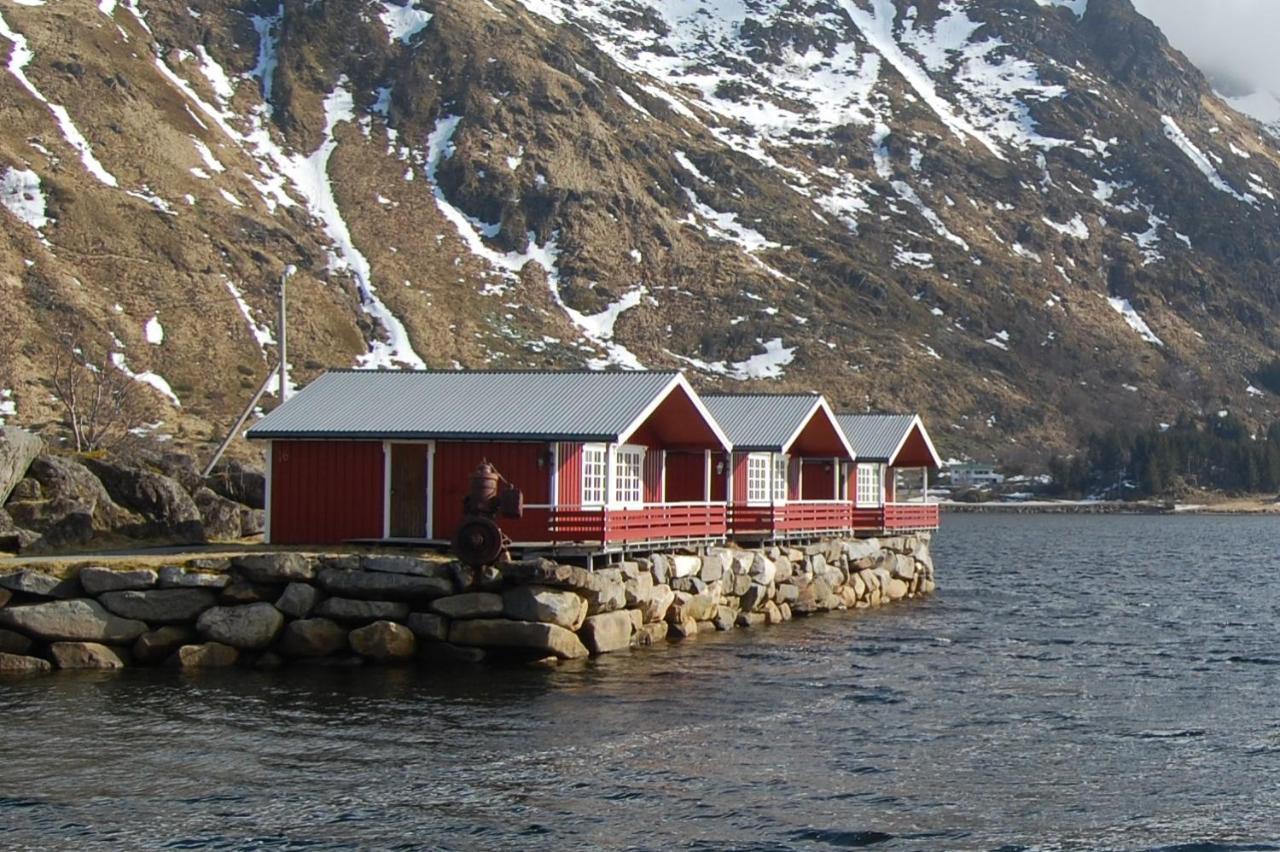 Brustranda Fjordcamping Valberg Extérieur photo
