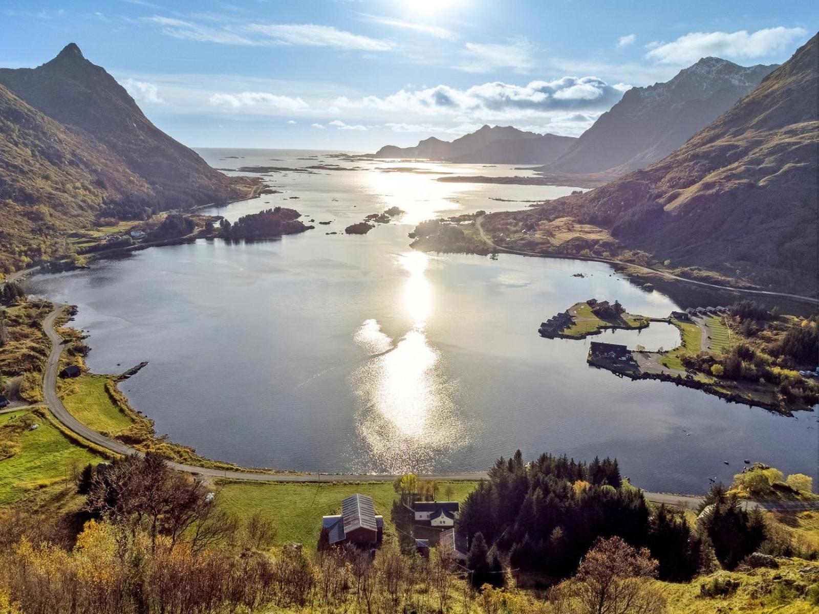 Brustranda Fjordcamping Valberg Extérieur photo