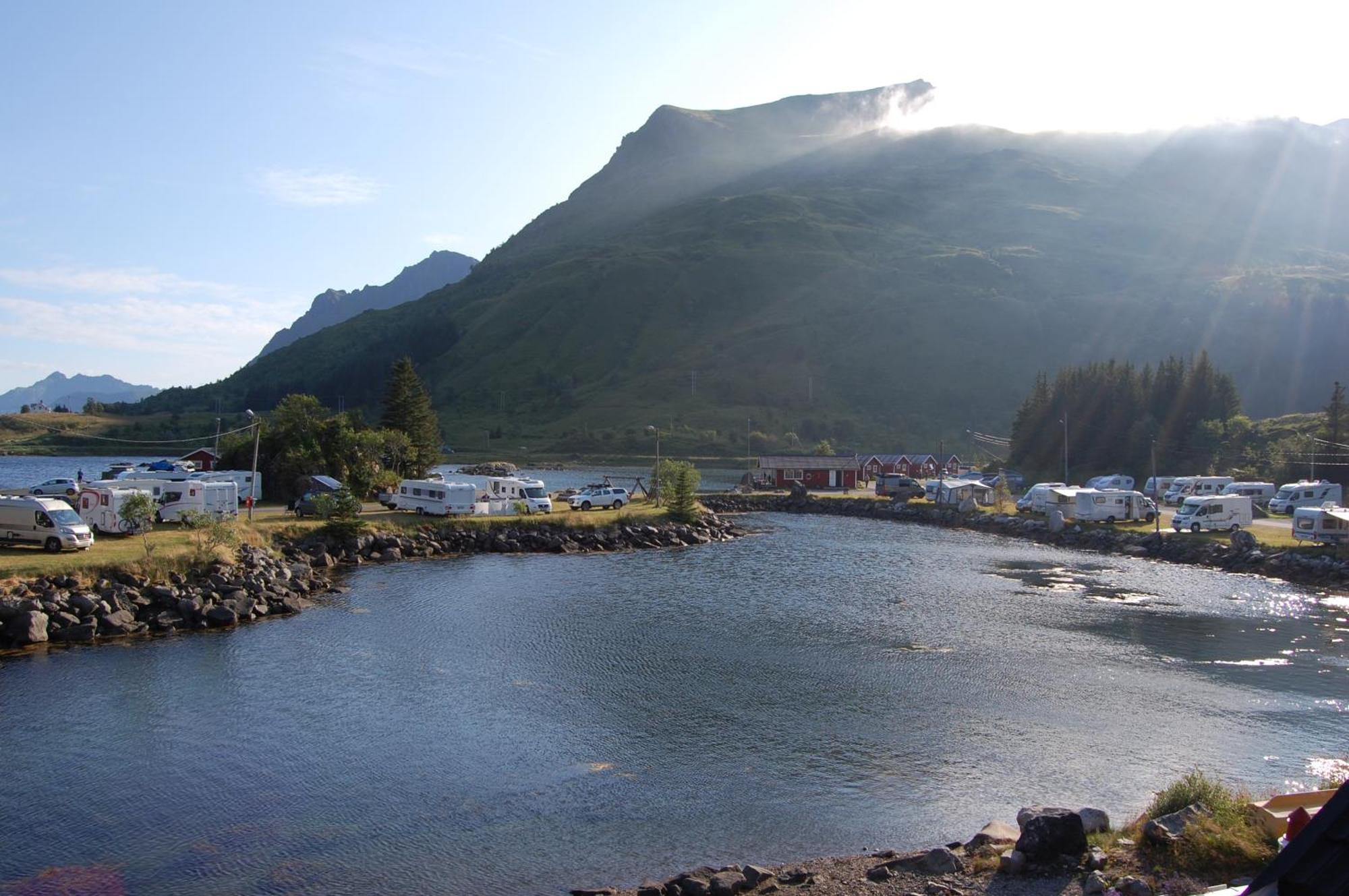 Brustranda Fjordcamping Valberg Extérieur photo