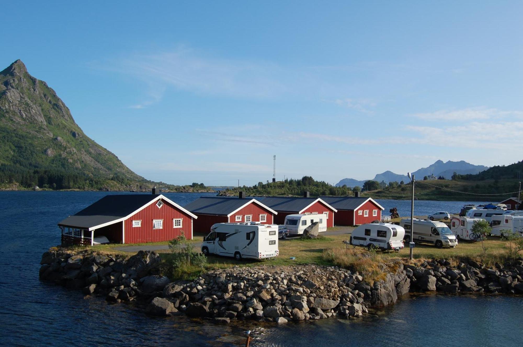 Brustranda Fjordcamping Valberg Extérieur photo