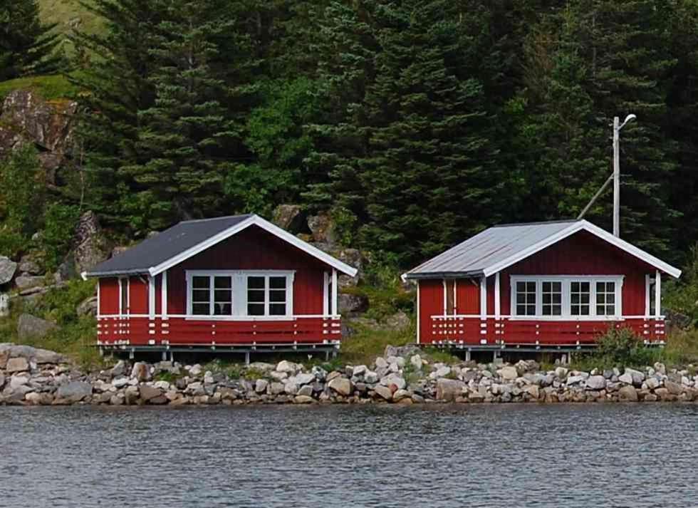 Brustranda Fjordcamping Valberg Extérieur photo